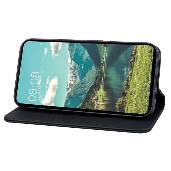 Til Xiaomi Redmi Note 12S 4G Etui Præget PU Læder Stødsikkert Telefoncover Multicolor Style E