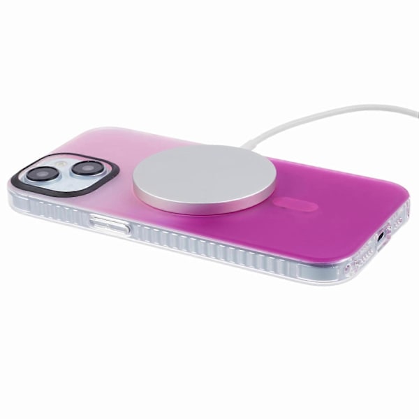 MP-serien för iPhone 13 Kompatibel med MagSafe IMD TPU+Akryl Telefonskal Multicolor Gradient Rose