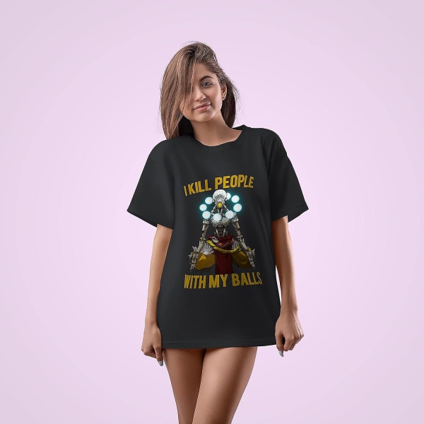 Officiell Zenyatta Overwatch I Kill People With My Balls T-shirt, från 22,99 dollar, liten-4x-stor L