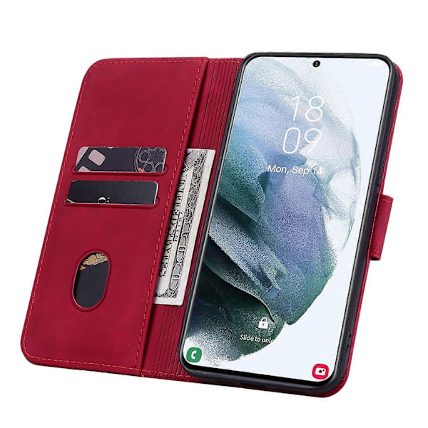 För Samsung Galaxy A34 5G Fodral Rombmönstrat PU Läder Plånboksfodral Multicolor Style E
