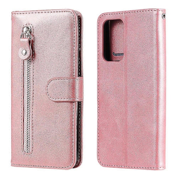 Lynlåslomme Tegnebog Læder Stand Smartphone Etui til Samsung Galaxy A52 4G/5G/A52s 5G Multicolor Style B