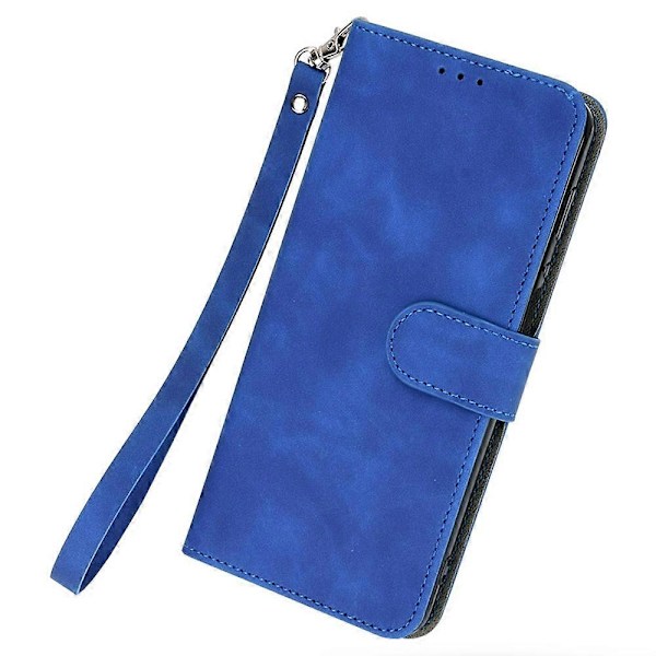 Hud-venligt PU læder telefoncover til vivo S17 5G, understøttende stativ Slim-Fit Wallet Flip telefonetui Multicolor Style C