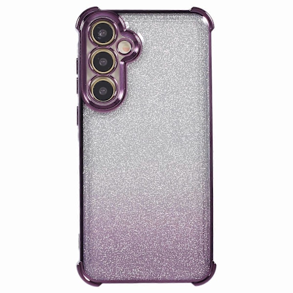 TPU-deksel med glittergradient og elektroplettering for Samsung Galaxy A55 5G Multicolor Style D