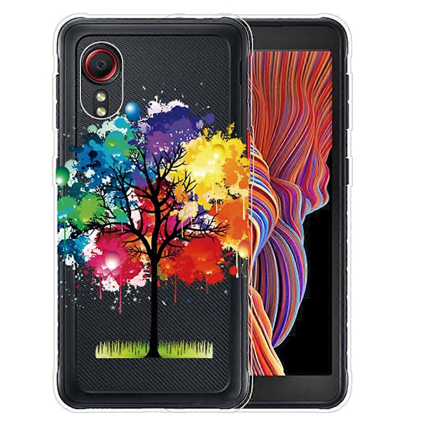 Kuvioitu TPU-puhelinkuori Samsung Galaxy Xcover 5:lle