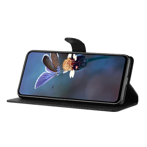 För Xiaomi 14T Pro Fodral Läder Präglat Blommigt Telefonskal Plånbok med Handledsrem Multicolor Style F