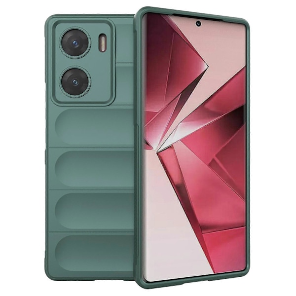 Skal för vivo V29e (Indien) 5G Mjukt TPU Robust Stöttåligt Mobilskal Multicolor Style B