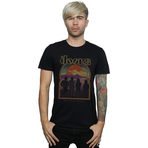 The Doors T-shirt Eclipse Silhouettes för män Vuxen S-3xl Txu50 Black L