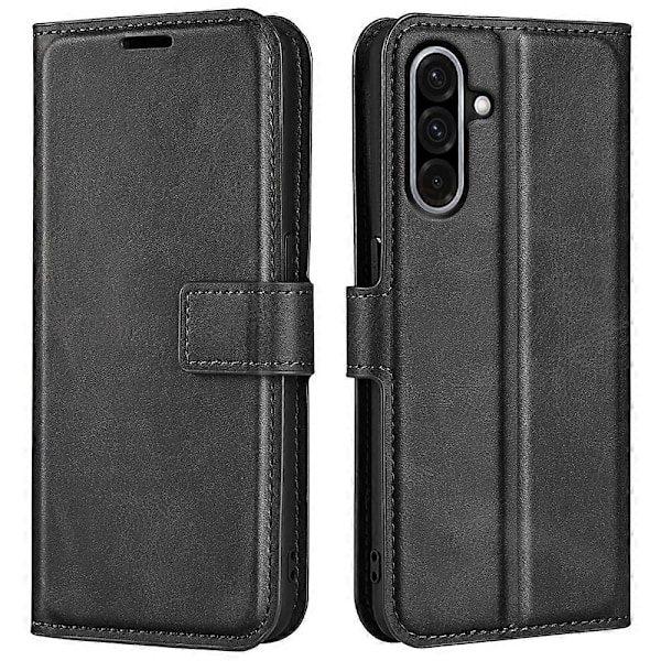 Ställfodral för Samsung Galaxy A36 5G, reptåligt mobilskal i kalvtexturerat läder Multicolor Style A