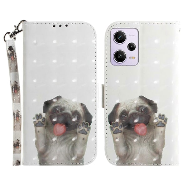 PU-læder telefoncover med stativ til Xiaomi Redmi Note 12 Pro 5G/Note 12 Pro Speed 5G/Poco X5 Pro 5G Multicolor Style L