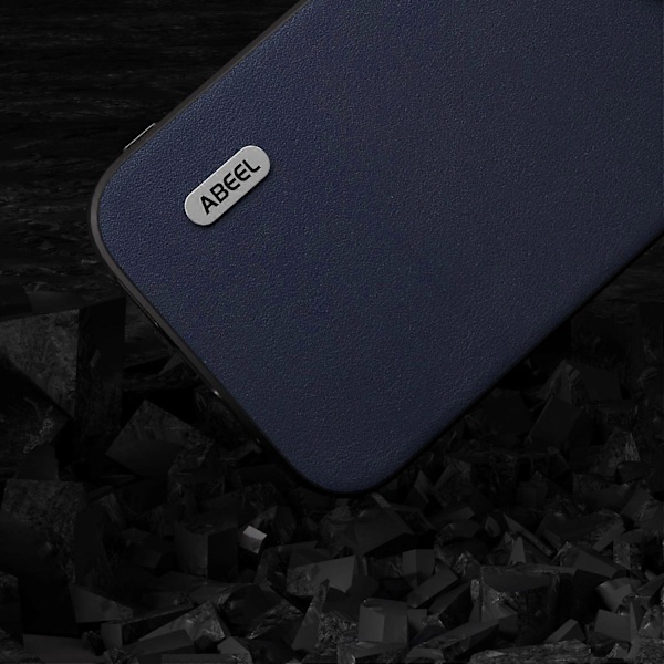 Ekte kuskinnbelagt PC+TPU Nappa tekstur deksel til iPhone 15 Pro Max Multicolor Style C