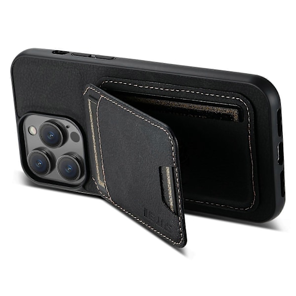 SUTENI H02 Etui til iPhone 13 Pro Max 6,7 tommer PU Læder+TPU Anti-støv Beskyttende Skal Multicolor Style B