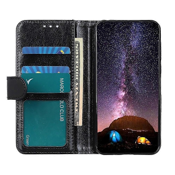 PU Läder Plånboksfodral Skyddsfodral med Ställ för iPhone 13 mini Multicolor Style A