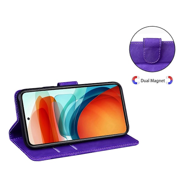 For Xiaomi Redmi Note 12 Pro 5G/Note 12 Pro Speed 5G/Poco X5 Pro 5G Sommerfugltrykk Telefondeksel Multicolor Style D