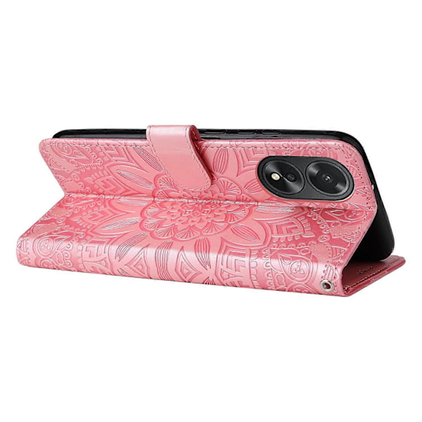 Til Oppo A38 4G Etui Wallet Slim-Fit PU Læder Magnetisk Telefon Cover Multicolor Style E