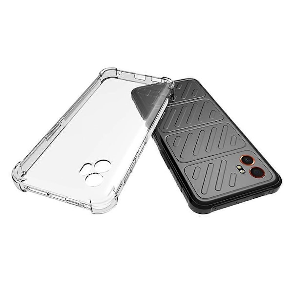 TPU-skal för Samsung Galaxy XCover7 Pro, halkfritt transparent mobilskal