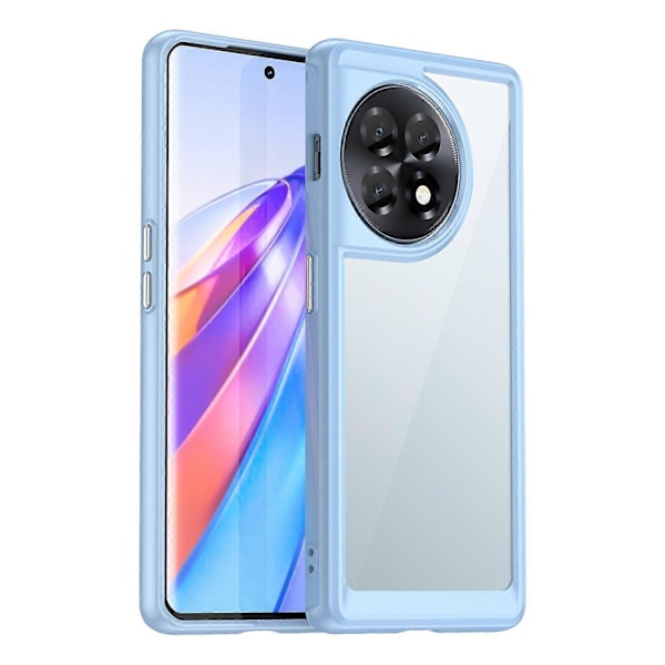 Transparent Skal för OnePlus Ace 2 5G/11R 5G TPU+Akryl Mobilskal Skyddande Fodral Multicolor Style C