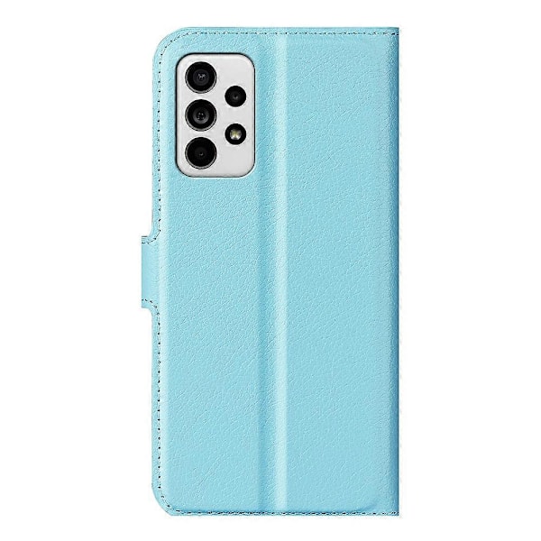 För Samsung Galaxy A33 5G Litchi Textur PU Läder Flip Ställ Fodral Plånboksstil Magnetlås