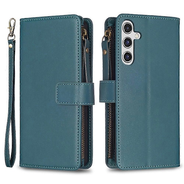 BF Style-19 Samsung Galaxy A15 4G -kotelo lompakko PU-nahkainen jalustallinen puhelinkotelo Multicolor Style E