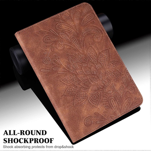Læder tablet cover med kort slots og stativ til Lenovo Tab M11/Xiaoxin Pad 11 2024 Multicolor Style C