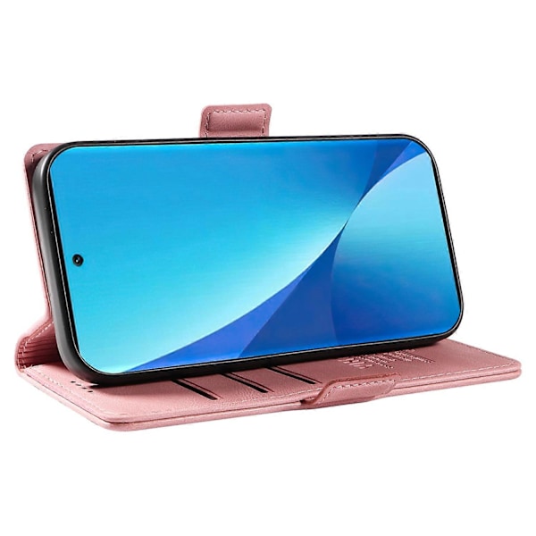 YIKATU YK-005 Xiaomi 12 Lite 5G -puhelimelle ihonmyötäinen PU-nahkainen suojakotelo jalustalla ja lompakolla Multicolor Style G