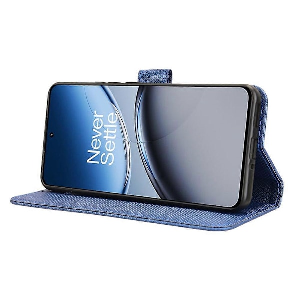 Til OnePlus Nord 4 5G Telefon Stand Case Diamant Tekstur PU Læder Cover Wallet Multicolor Style B