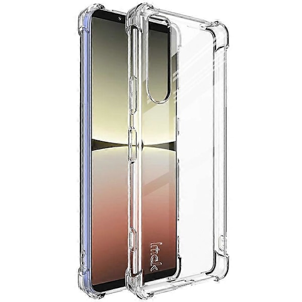 IMAK Airbag TPU-skal för Sony Xperia 5 IV 5G - Transparent, Repskydd