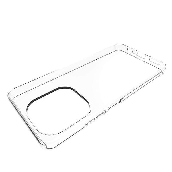 För Oppo A5 Pro 5G Transparent Telefonfodral Vattenmärkesresistent TPU Baksida