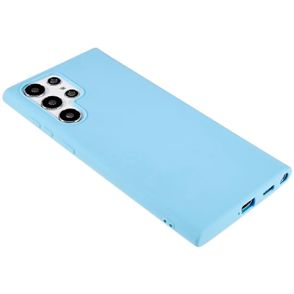 Baksida Skal för Samsung Galaxy S22 Ultra 5G TPU Telefonfodral Fingeravtrycksfritt Matt Skyddande Hölje Multicolor Style E