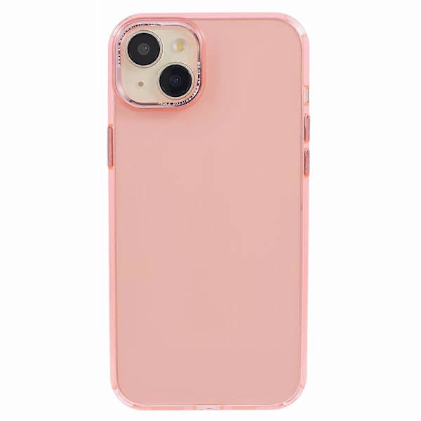 iPhone 15 Plus -puhelimen kuori, alumiiniseoksesta valmistettu linssikehys, TPU+PC-takakansi Multicolor Style B