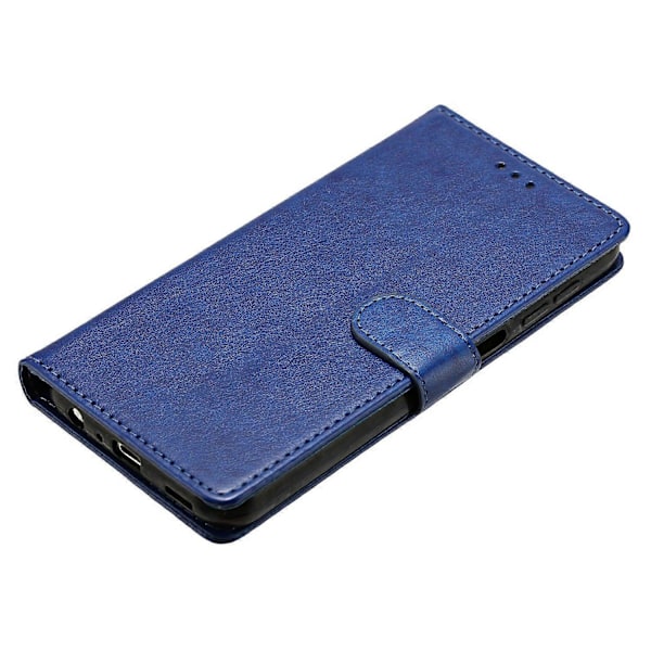 För Samsung Galaxy S23+ Läder Telefonfodral Plånbok Ställ Skydd med Praktisk Rem - Grön Multicolor Blue