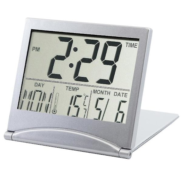 Digital L CDDesk Clock Temperatur Travel Alarm Clock