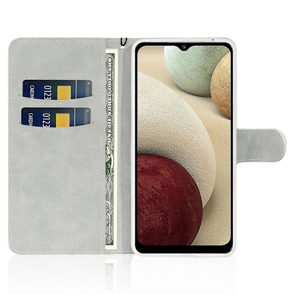 Samsung Galaxy S23 FE -kotelo PU-nahkainen lompakkokorttipaikka kimalteleva puhelinkotelo Multicolor Style C