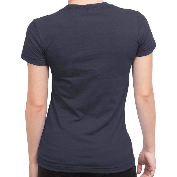 I Shot J R - Vintage Retro T-paita Womens-navy 3XL