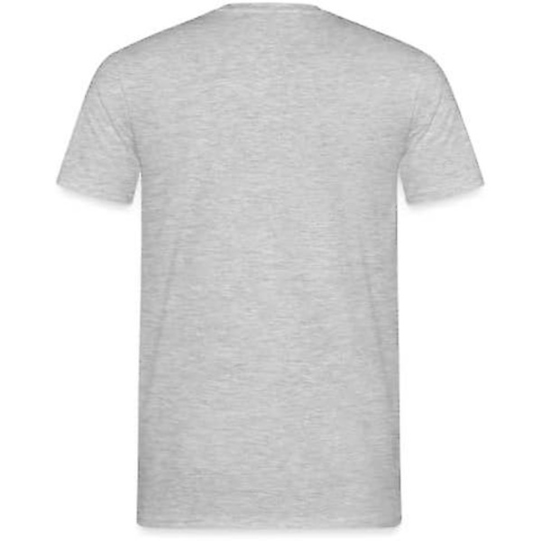 Fzggvpeanuts Snoopy og Woodstock T-skjorte for menn Heather Grey S
