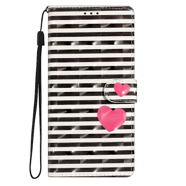 Til Samsung Galaxy S23 FE Etui Wallet PU Læder 3D Mønster Print Telefon Cover Multicolor Style A
