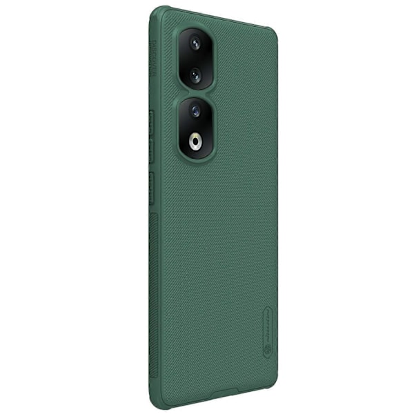 NILLKIN Frosted Shield Pro Honor 90 Pro -puhelimelle, matta puhelinkotelo PC+TPU magneettisella autotelineellä