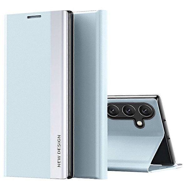 Samsung Galaxy A34 5G Galvanointi Puhelinkotelo PU Nahkainen Käännettävä Jalusta Puhelimen Suojus Multicolor Style B