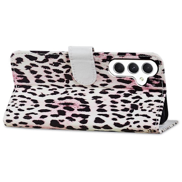 Til Samsung Galaxy A05s 4G Wallet Case PU Læder Mønster Print Telefon Cover Multicolor Style E
