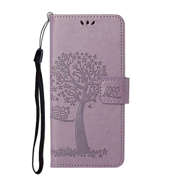 Ugglemönster Tryck Design Läderplånbok Telefonfodral för Samsung Galaxy A32 4G (EU Version) Multicolor Style H
