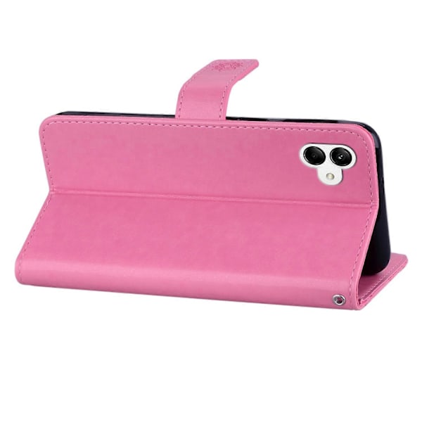 Til Samsung Galaxy A05 4G Etui Ugle Præget PU Læder Anti-drop Telefon Wallet Cover Multicolor Style A