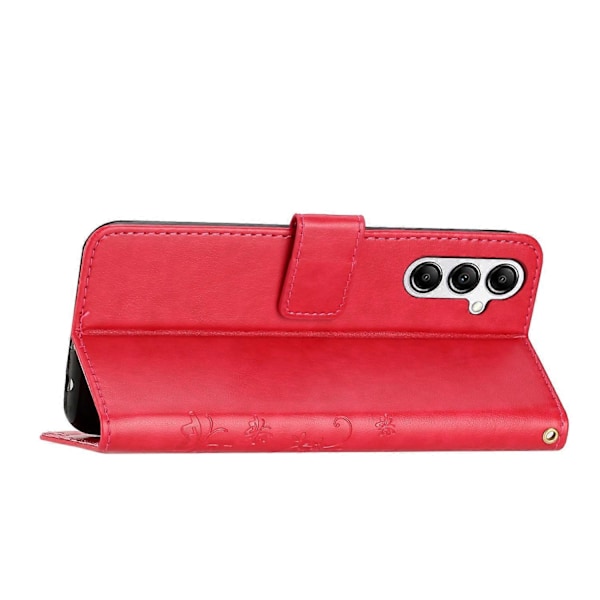 PU-lommebokdeksel med stropp til Samsung Galaxy A56 5G Multicolor Style C