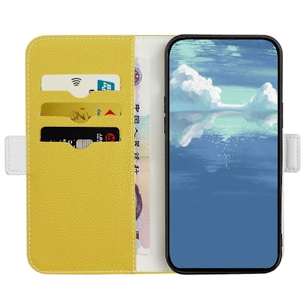 Lompakkokotelo Samsung Galaxy A54 5G:lle, Candy Color PU-nahkainen jalustakotelo Multicolor Style E