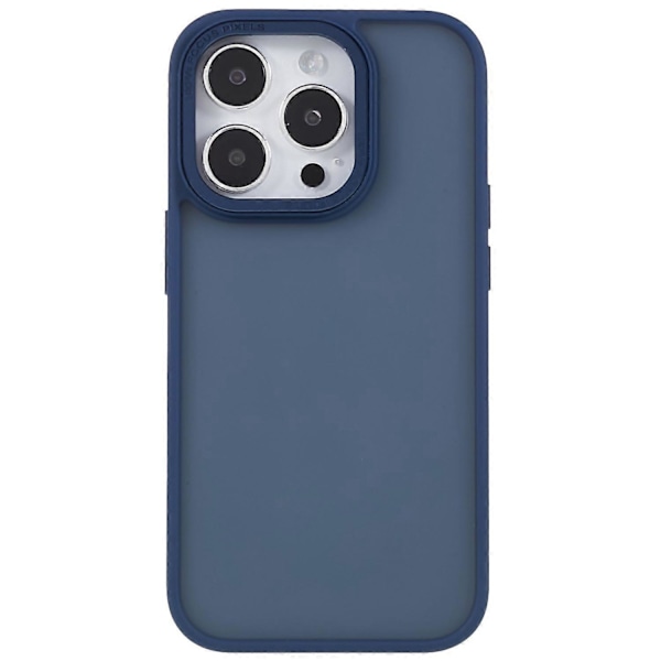 FULEXIN För iPhone 15 Pro PC+TPU Mobilskal Metall Linsskyddsram Anti-Repskydd Multicolor Style F
