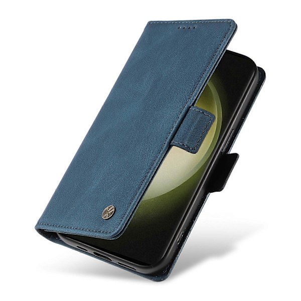 YIKATU YK-005 Telefonpung Etui til Samsung Galaxy S23 Ultra med Hudvenligt Læder og Støttefunktion Multicolor Style A