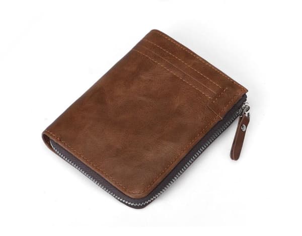 RFID-suojattu lompakko \"Zip Wallet\" Musta Black one size