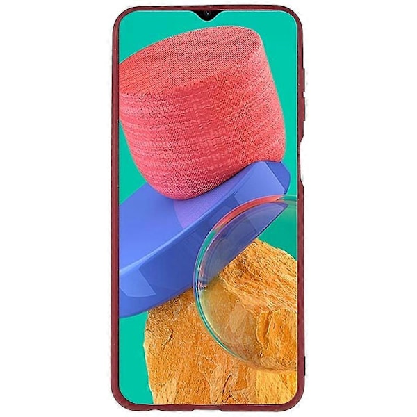 TPU-telefonfodral för Samsung Galaxy M33 5G (Global Version) Fingeravtrycksfritt Matt Telefonskal Multicolor Style D
