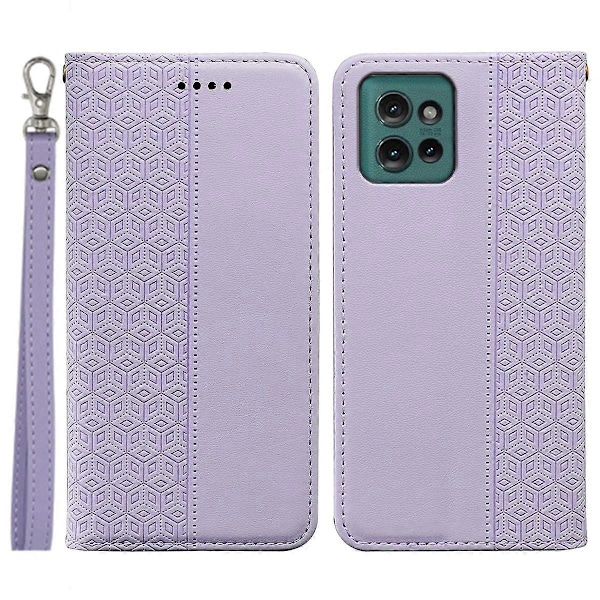 Til Motorola Edge 50 5G Telefon Cover Multicolor Purple