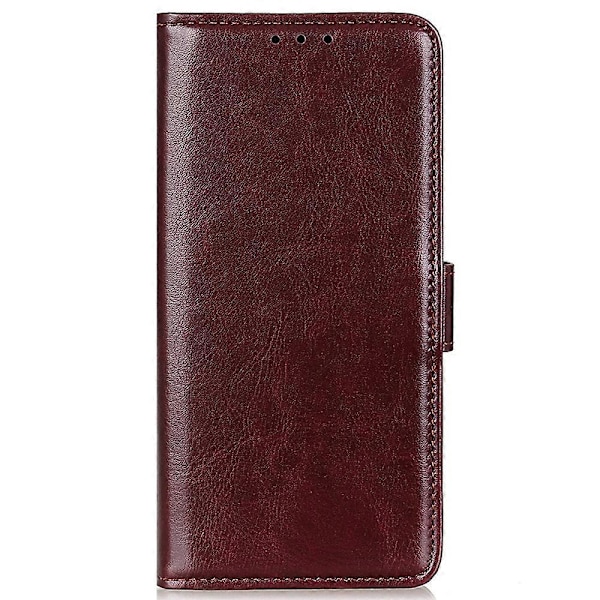 Motorola Moto G75 5G -kotelo Crazy Horse -kuvio PU-nahkainen puhelinjalustakotelo Multicolor Style D