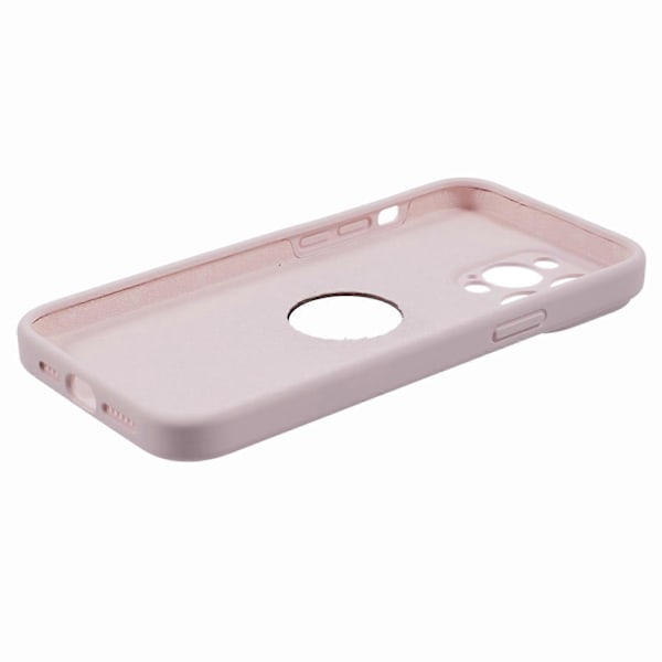 Til iPhone 14 Pro Silikone+PC Slim Cover Kompatibelt med MagSafe Logo Visning Stødsikkert Telefoncover Multicolor Style I