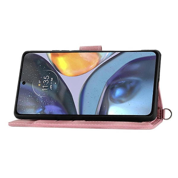 Motorola Moto G Stylus (2023) Nahkakotelo Puhelinlompakkokotelo Käsihihnalla + Olkahihnalla Multicolor Style C